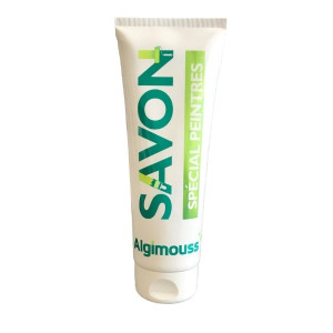 Savon-Mains-Spécial-Peintres-Algimouss,-Tube-de-250-g-face