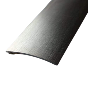 Seuil de Porte Alu Adhésif 42 mm x 2 m, Gris Brossé