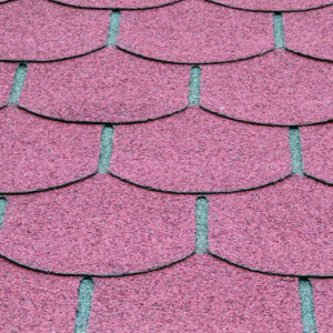 Shingles Rouge pour Abris de Jardin Solid Traditionnel, 3 m2