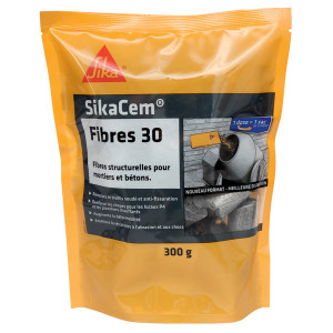 Sikacem Fibres 30 Structurales pour Béton, 300g