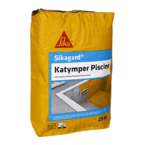 Mortier d'étanchéité Sika Katymper piscine Bleu, sac 25kg