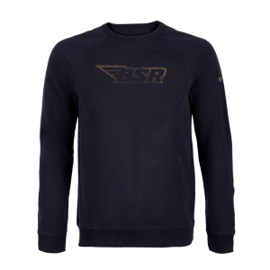 Sweat-Shirt Col Rond Bosseur Doma Bleu Marine