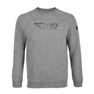 Sweat-Shirt Col Rond Bosseur Doma Gris Chiné