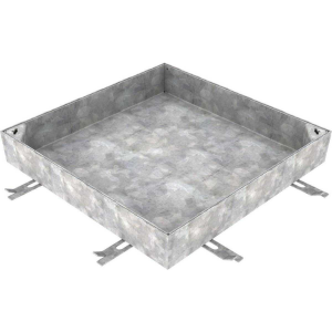 Tampon à Paver Acier Galva B125 ACO Paving 40 x 40 cm, Hauteur 8 cm