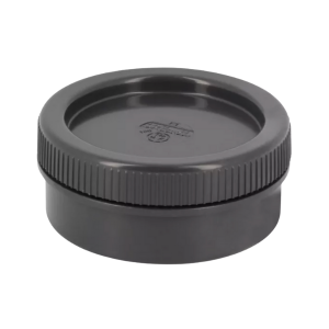 Tampon de visite PVC NF Nicoll Hometech avec Bouchon Anthracite ⌀100mm