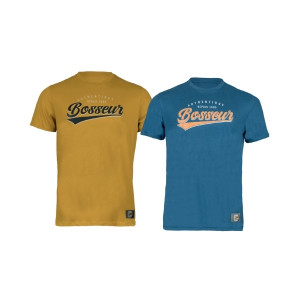 Tee-shirt Coton Bio Bosseur Oxford Moutarde