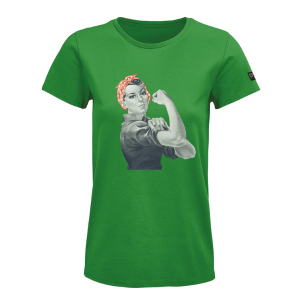 Tee-shirt Femme Bosseur Nakano Vert
