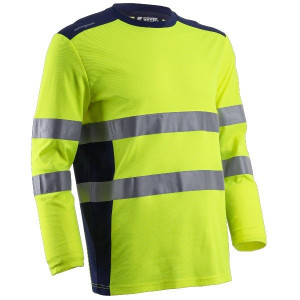 Tee-shirt Manches Longues HV Coverguard Rikka Jaune Fluo