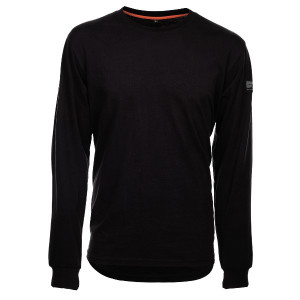 Tee-shirt Manches Longues Bosseur Tucker 2 Noir 