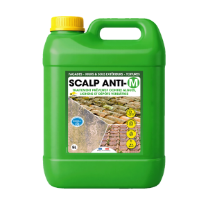 Traitement Biocide prêt à l’emploi Scalp Anti-M, Bidon de 5L