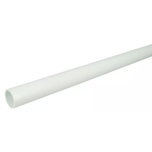 Tube PVC Batiment à Coller NF Nicoll EU2HW Blanc 2 m, ⌀50mm