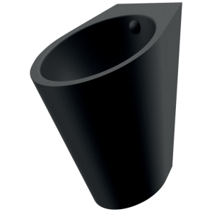Urinoir suspendu Inox 304 Delabie Fino Noir mat 135710BK