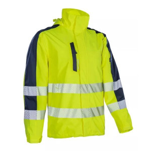 Veste de Pluie Softshell Haute Visibilité Coverguard Hotaru Jaune