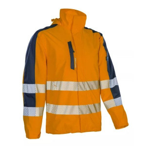 Veste de Pluie Softshell Haute Visibilité Coverguard Hotaru Orange