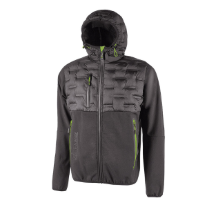 Veste Scuba à Capuche U-Power Spock Asphalt Grey