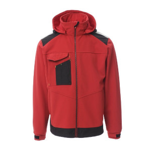 Veste Softshell Payper Performer 2.0 Rouge/Noir