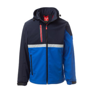 Veste Softshell Payper Wise Bleu Roi/Bleu Marine