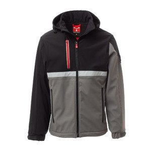 Veste Softshell Payper Wise Fumée/Noir