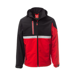 Veste Softshell Payper Wise Rouge/Noir