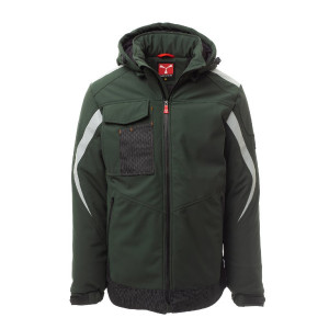 Veste Softshell Rembourrée Payper Wonder Pad Vert/Noir