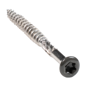 Vis Inox A2 Terrasse Composite Cobra Razorspin 5 x 60mm Dark Grey x50