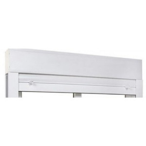 Volet Roulant Électrique Alu pour Baies Coulissantes 200x240 cm, Blanc