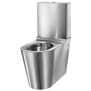 WC Monobloc Inox 304 Delabie S21 Poli satiné 110390