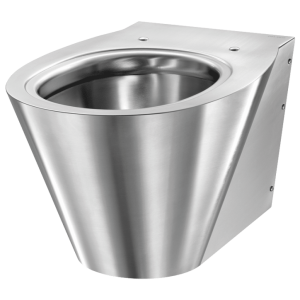 WC suspendu Inox 304 Delabie BCN S Poli satiné 110110