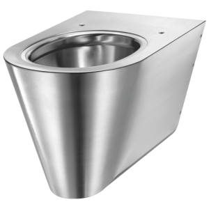 WC suspendu Inox 304 Delabie S21 P Poli satiné 110310