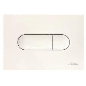 Plaque de Commande Happy Support Nicoll Lake Blanc