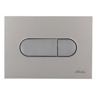 Plaque de Commande Happy Support Nicoll Lake Chromé Brillant