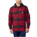 Surchemise-Carhartt-Flannel-Hooded-Shirt-Jac-105621-Oxblood-2