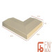 Angle-90°-Couvertine-Alu-Finibeau-2-Pentes-50x50x27cm-Beige-Sablé-2