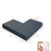 Angle-90°-Couvertine-Alu-Finibeau-Plat-50x50x27cm-Anthracite-Sablé-2