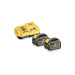 Pack 2 batteries XR Flexvolt 18V/54V 9Ah + Chargeur Dewalt DCB118X2